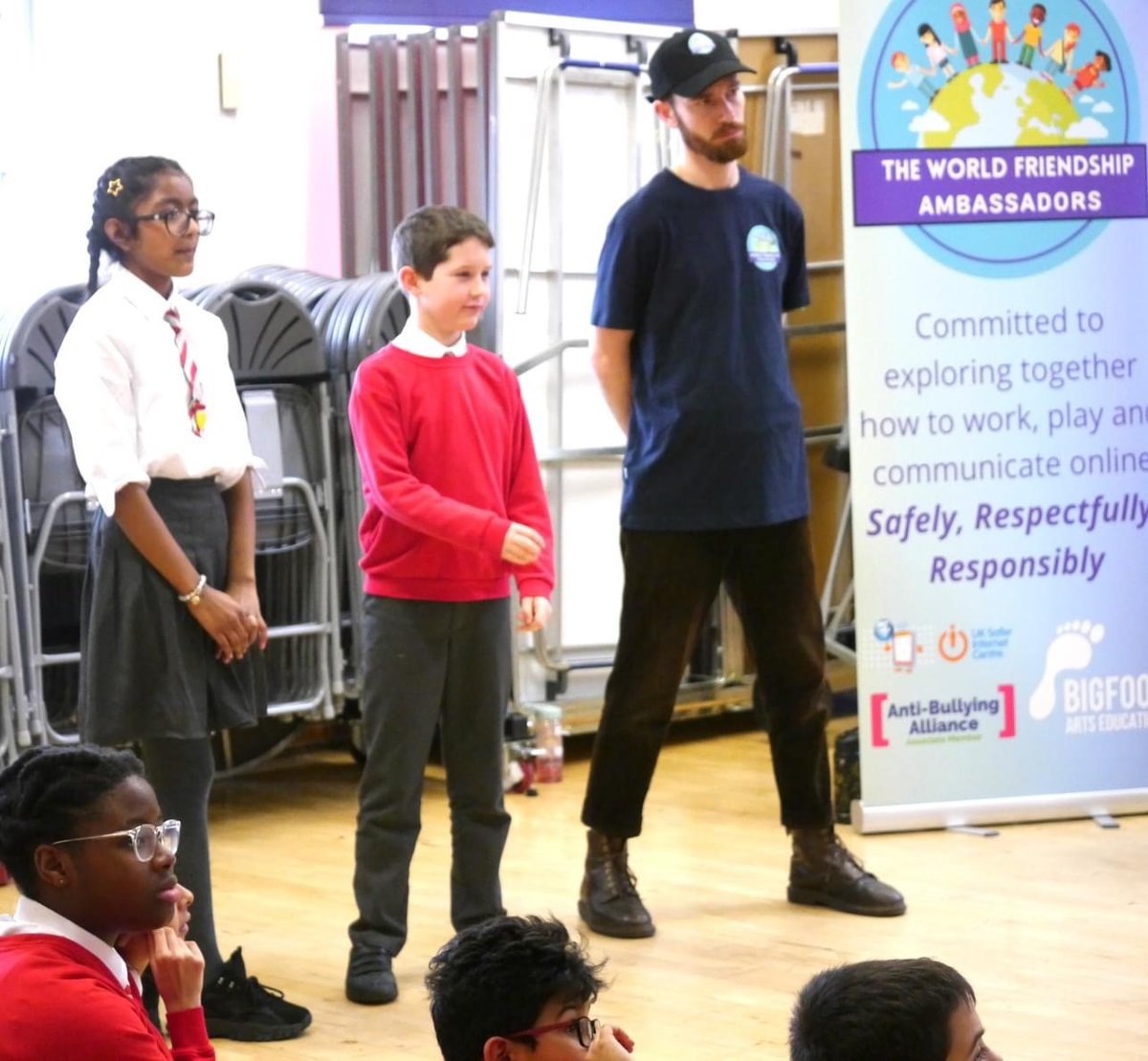 We have been working in schools all over the UK to share important internet safety messages these past few weeks in celebration of <a href="/UK_SIC/">UK Safer Internet Centre</a>. 
Thank you to Allysha Jandu at Thomas Buxton for this wonderful feedback!
#bigfootersdoitbest #Saferinternetday #internetsafety #cybersafety