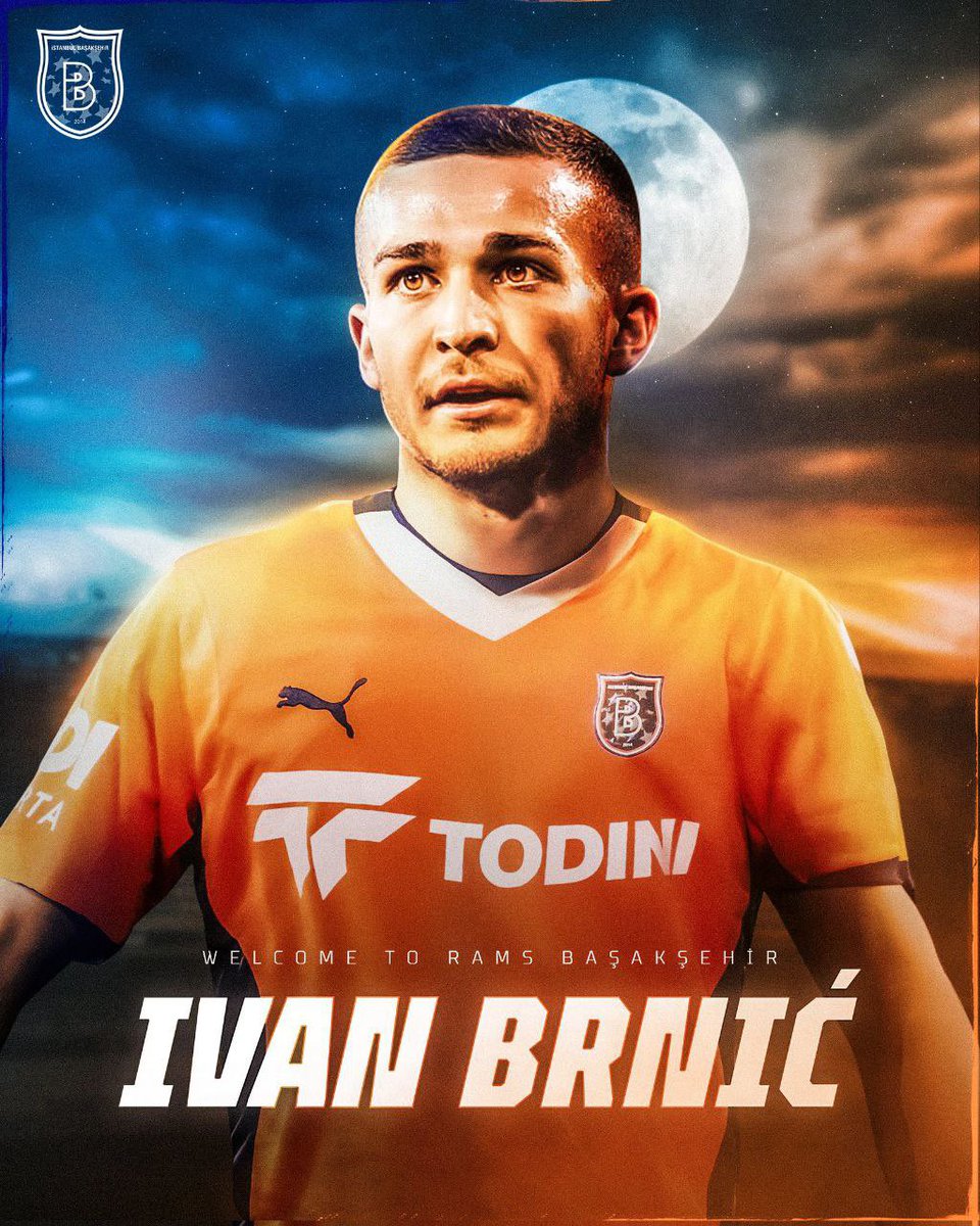 TTMedyaOfficial's tweet photo. Başakşehir, Olympiakos forması giyen Ivan Brnic ile anlaşmaya vardı.

23 yaşındaki Hırvat oyuncu, Başakşehir ile 3,5 yıllık sözleşme imzalandı. https://t.co/bDhIZvKkVf