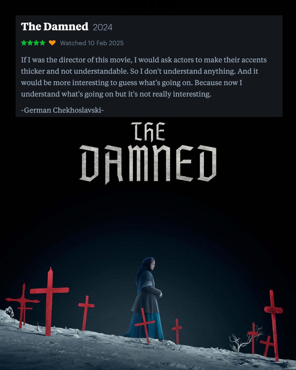 #thedamned #Letterboxd #MovieReview #germanchekhoslavski
