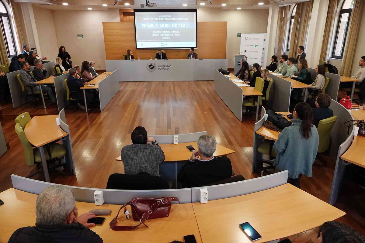 Cátedra de Comercio y Transformación Digital UMA tweet media