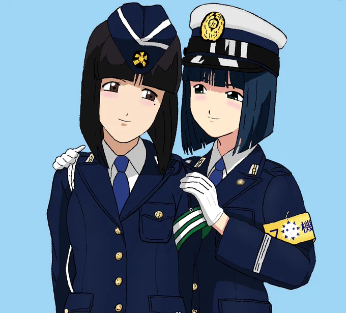推しの2人最高だね 