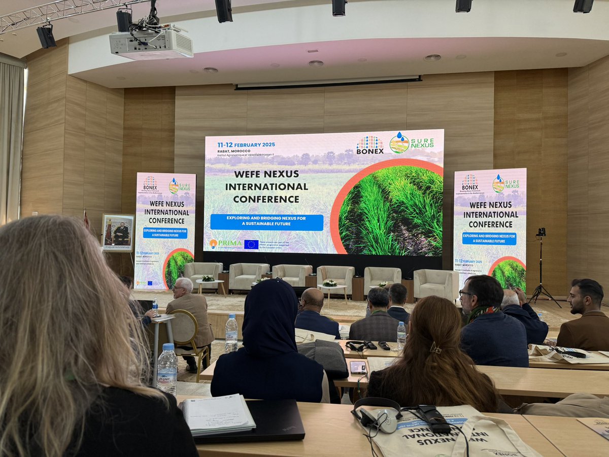 Hoy andamos en Marruecos en la Conferencia internacional "Exploring and Bridging Nexus for a Sustainable Future," en la IAV Hassan II de Rabat
considera.ma