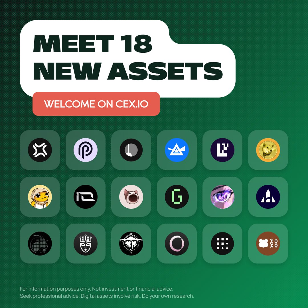 💥 We just grew bigger! Say hello to $JTO, $PYTH, $BEAM, $PENDLE, $EIGEN, $ACH, $TURBO, $POPCAT, $IO, $ACT, $GRIFFAIN, $NEIRO, $VVV, $USUAL, $GOAT, $BIGTIME, $FET, $BERA.

🆒 These fresh additions will impress you! Buy, sell, convert and trade the latest additions. Let's see if