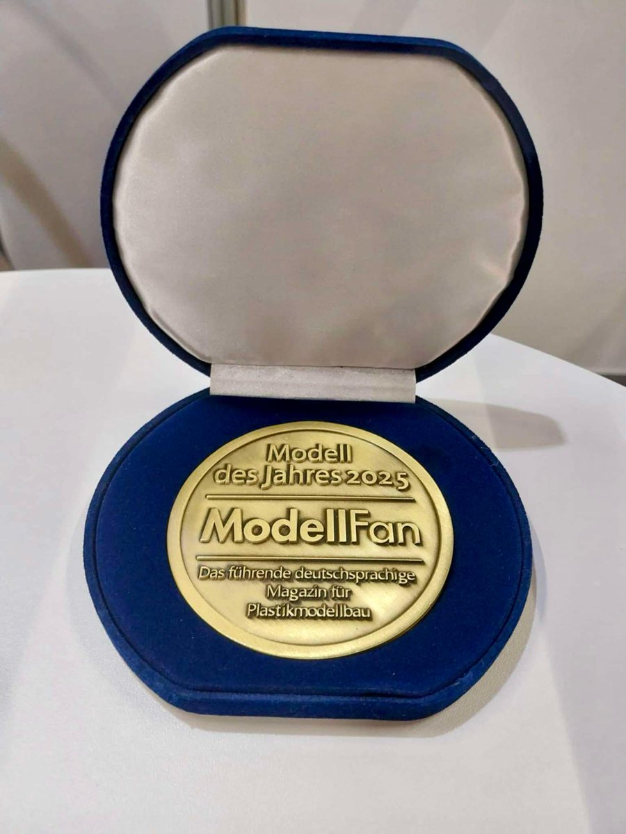 We're excited to announce that Clear Prop Models has been honored with the prestigious "Modell des Jahres 2025" award in the Aircraft category for our F-86A model in 1:48 scale!