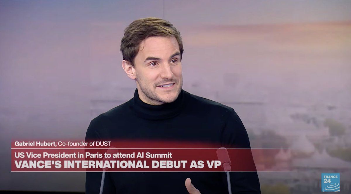 A significant part of AI's future depends on our ability to provide secure infrastructure that enables people to leverage AI agents in their day-to-day work, alongside the practical training teams need to succeed. 
bit.ly/4gwedPD
<a href="/gabhubert/">Gabriel Hubert</a> <a href="/France24_en/">FRANCE 24 English</a>