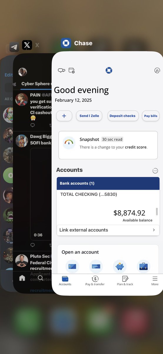 Chase proof of funds balance can be edited.