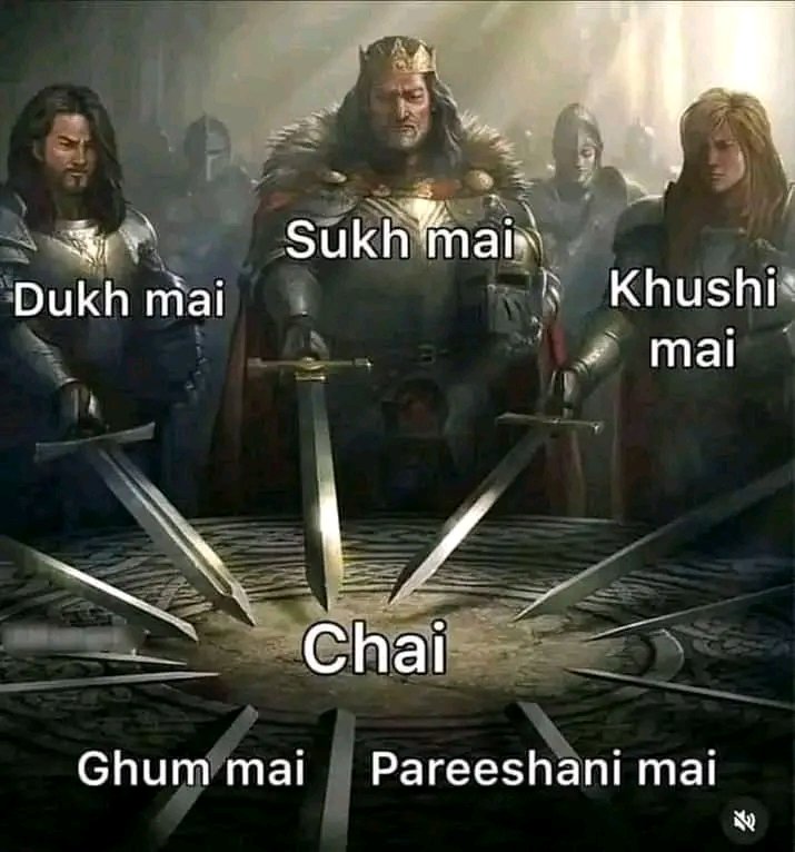 Chai hi sukoon hai ❤️