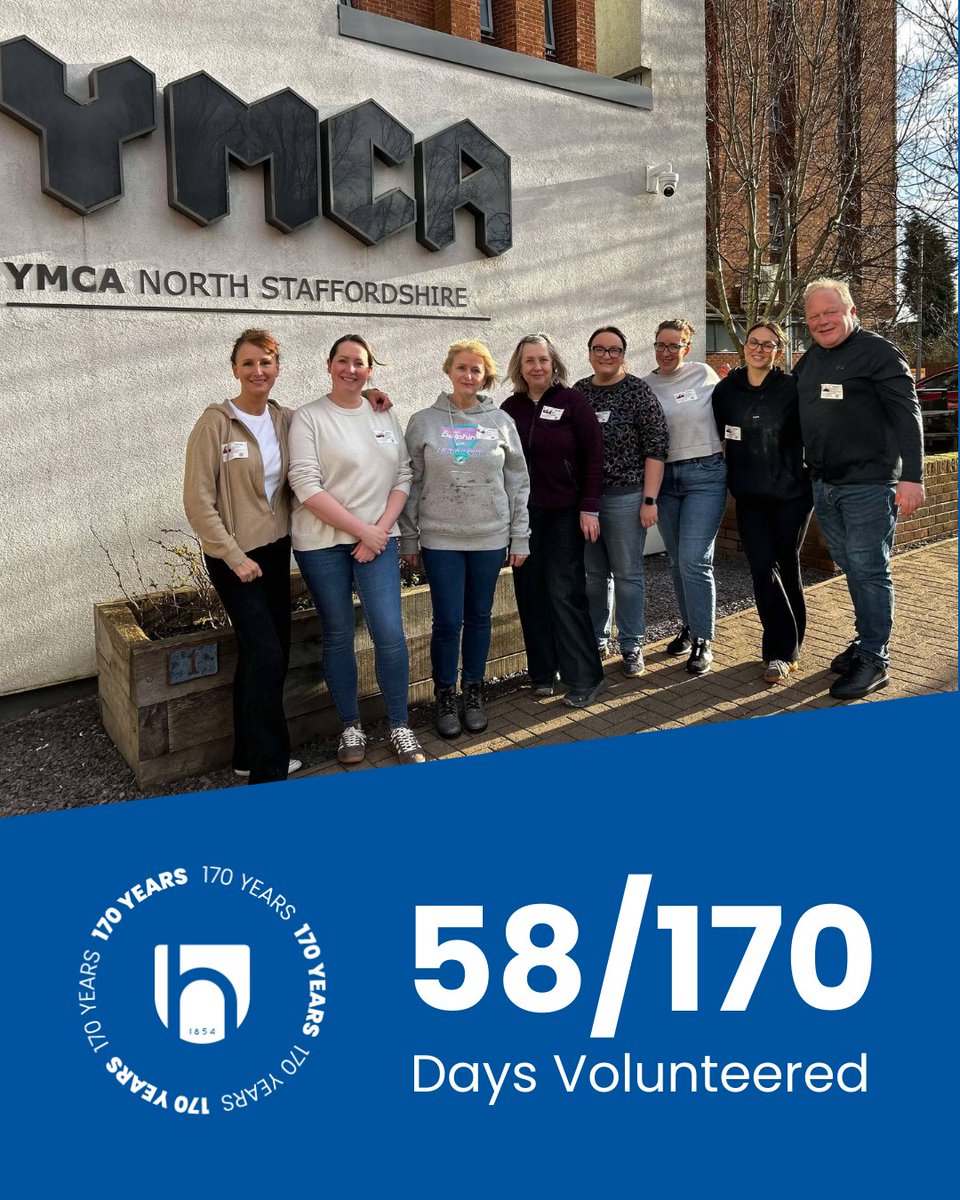 Last Friday, our team rolled up their sleeves again to serve meals at the YMCA, helping bring the community together. That’s 58 days of volunteering on our way to 170 charity days—and we’re just getting started! 👏