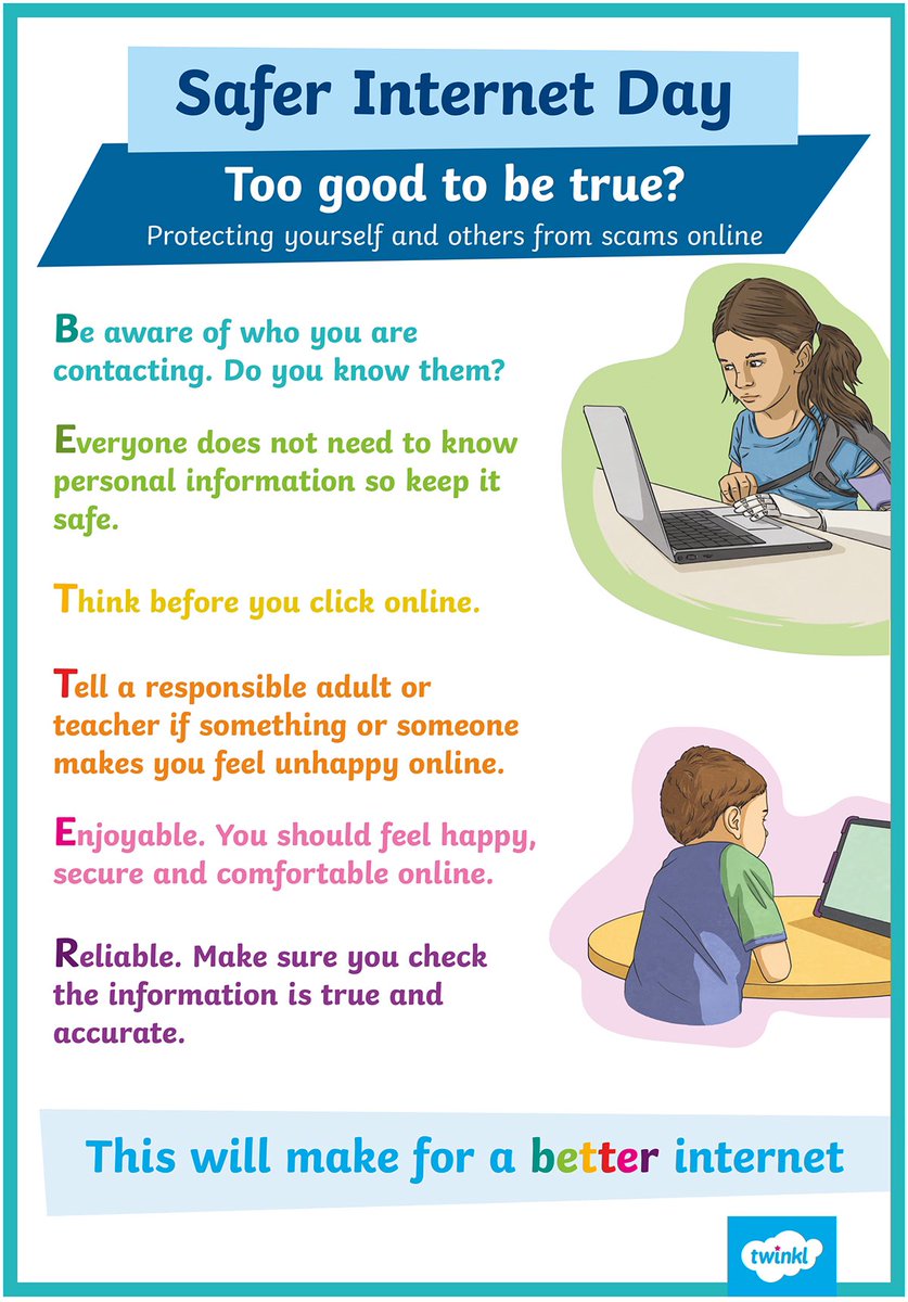 Wymondham College (@wymondhamcol) on Twitter photo Today is #SaferInternetDay - This year we are learning all about scams online. For more information about the day take a look at the free <a href="/UK_SIC/">UK Safer Internet Centre</a> resources saferinternetday.org.uk Today is #SaferInternetDay - This year we are learning all about scams online. For more information about the day take a look at the free <a href="/UK_SIC/">UK Safer Internet Centre</a> resources saferinternetday.org.uk