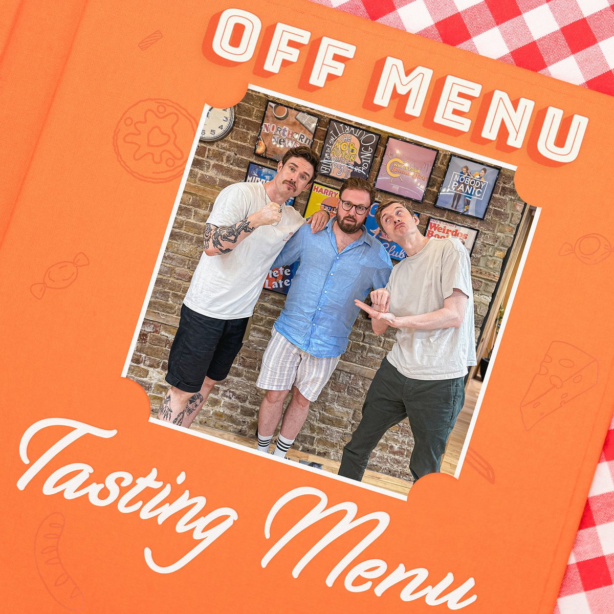 OffMenuOfficial's tweet photo. 🍴 EPISODE 278 OUT NOW 🍴

Our first ever returning guest!

John Kearns is back in the Dream Restaurant for an Off
Menu Tasting Menu

Listen, review, subscribe: 

🍽️ Apple: https://t.co/x7O5snCuN4

🍽️ Spotify: https://t.co/T4vwoKGYHS https://t.co/cjBQzNlwh9