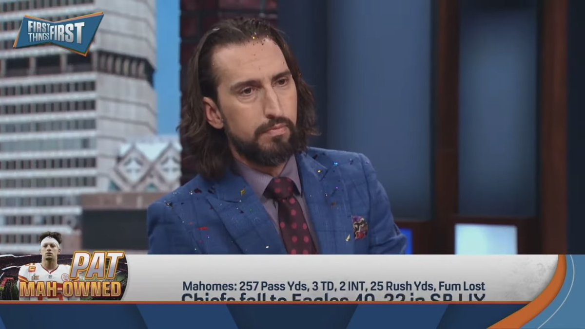 BMMG16's tweet photo. @kevinwildes The Roast of Nick Wright was a little to much. That was bullying! https://t.co/R6g4Mjvbn6