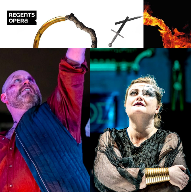 RG&amp;C artists Brian Smith Walters and Catharine Woodward star as Siegmund and Brunnhilde in Regents Opera's remarkable and innovative production of Wagner's 'Der Ring des Nibelungen' currently playing in London.