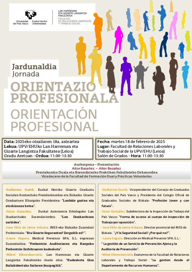 Lan Harreman eta Gizarte Langintza Fakultatea (@gzrt_lan_harrem) on Twitter photo 