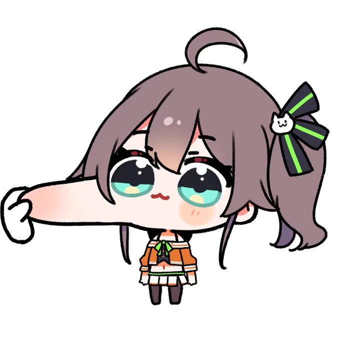 ほっぺたのびまつりちゃん#祭絵 