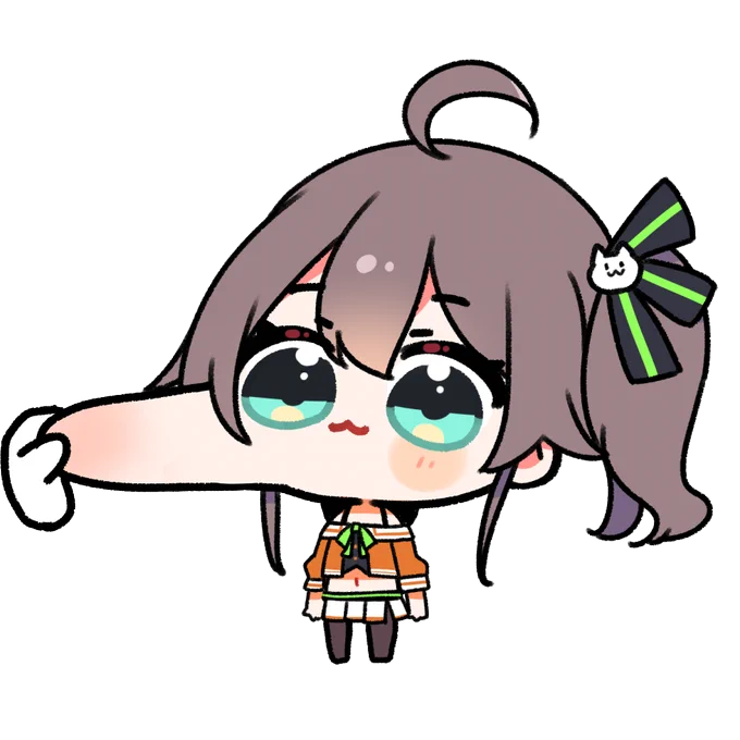 ほっぺたのびまつりちゃん#祭絵 