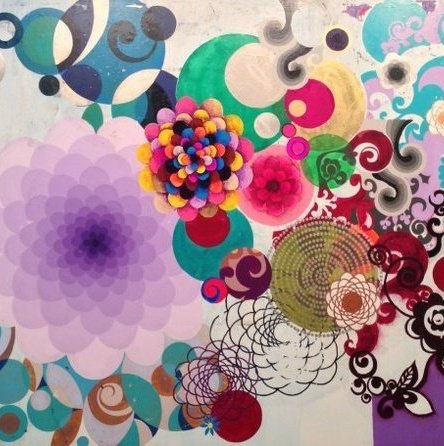 Brazilian painter Beatriz Milhazes, Beleza Pura (Pure beauty), 2006 #womensart