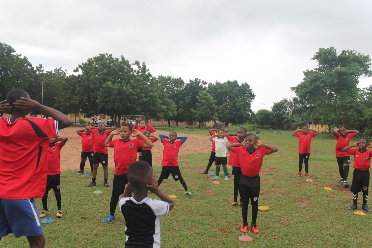 MillenniumSFA's tweet photo. Training time💪🔥❤️ #MSFA#FOOTBALLWEEKEND #ASABA #football https://t.co/S8WQnPh7Ew
