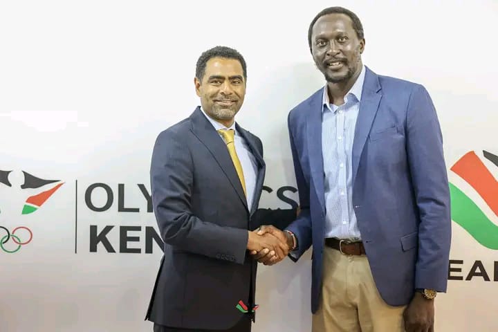 HKayangeOGW's tweet image. It was a pleasure meeting with @footballKenya President &amp;amp; his team. They laid out their plans &amp;amp; the collaboration with @olympicske towards @LosAngeles2028. 
God speed to you &amp;amp; my friend @Marigaofficial as you bring this to fruition.
#OnwardsandUpwards