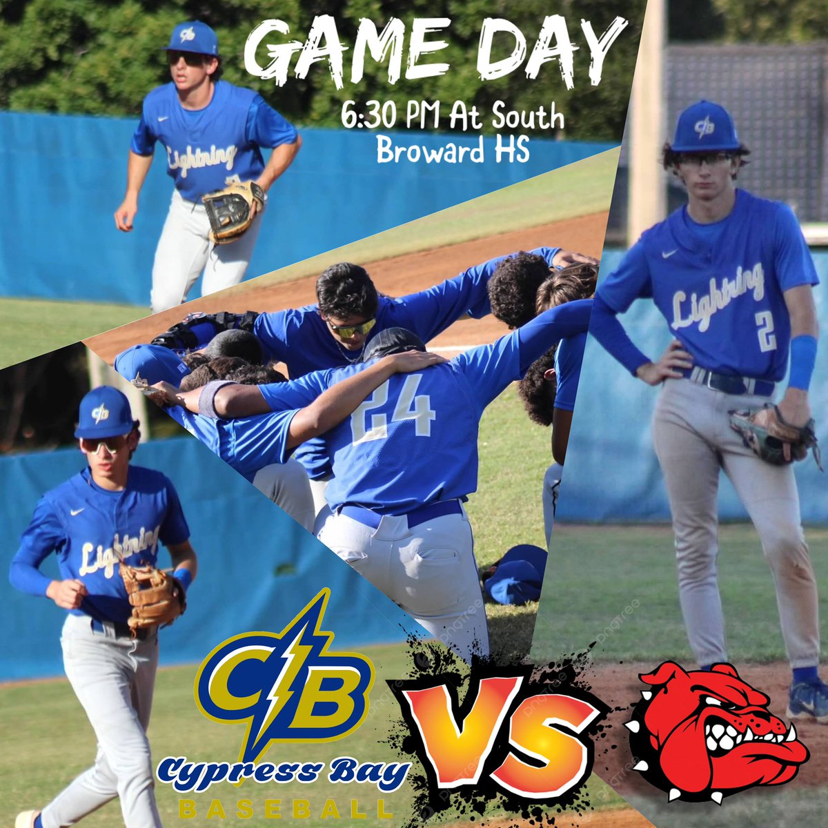 Game Day!!! 2025 Spring Season starts NOW!!!!! Let’s Go!!!!! ⚡️⚾️💪🏼!!! <a href="/TeamCypressBay/">CBHS Athletic Dir.</a> <a href="/CoachBoDiaz/">CoachBoDiaz</a> @PrincipalCBHS <a href="/CoachJoshuaDiaz/">Joshua Diaz</a>