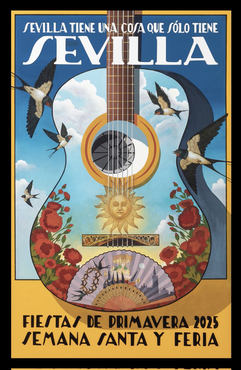 Tenemos cartel de las Fiestas de Primavera de esta ciudad.

Te echamos de menos, Juan Miguel.