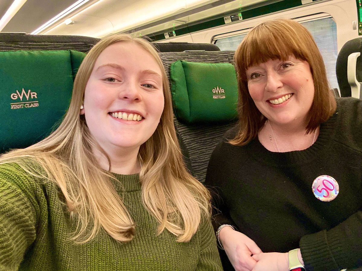 Making our way to the big smoke. Post  21st/ pre 50th birthday celebrations. At the <a href="/TheO2/">The O2</a> tonight for the #CyndiLauper Girls Just Wanna Have Fun, Farewell tour and then to the #LyricTheatre tomorrow for 
 <a href="/HadestownUK/">Hadestown UK</a>. Looking forward to our stay at <a href="/ParkPlazaHotels/">Park Plaza Hotels</a> #Victoria