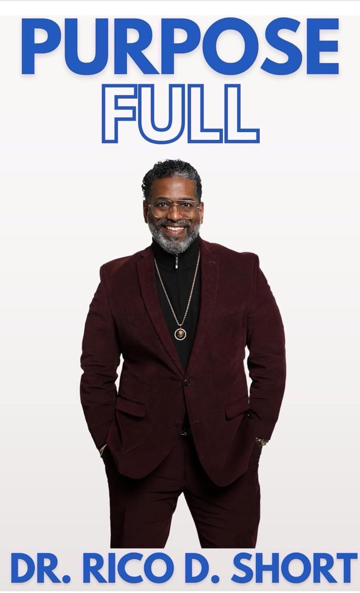 DrRicoShort's tweet image. Walking by faith is simply agreeing with God about all the good things about you!
#PurposeFull #NewBook #Amazon #DrRicoShort