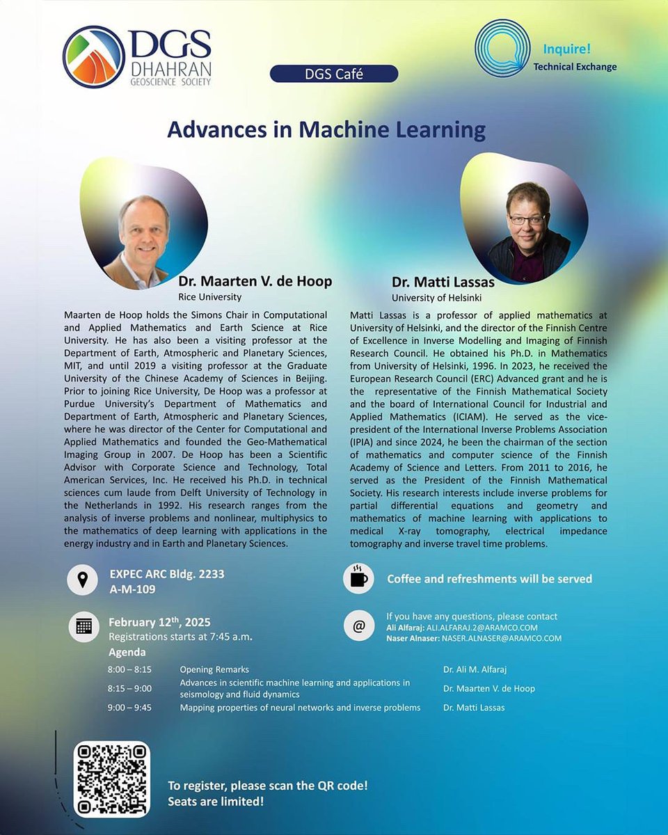 Join us for an exciting journey into the world of Machine Learning! Everyone is welcome to dive in and discover the new advances!📈

Let's explore, learn, and innovate together. Don't miss out! 

#MachineLearning #DGScafe