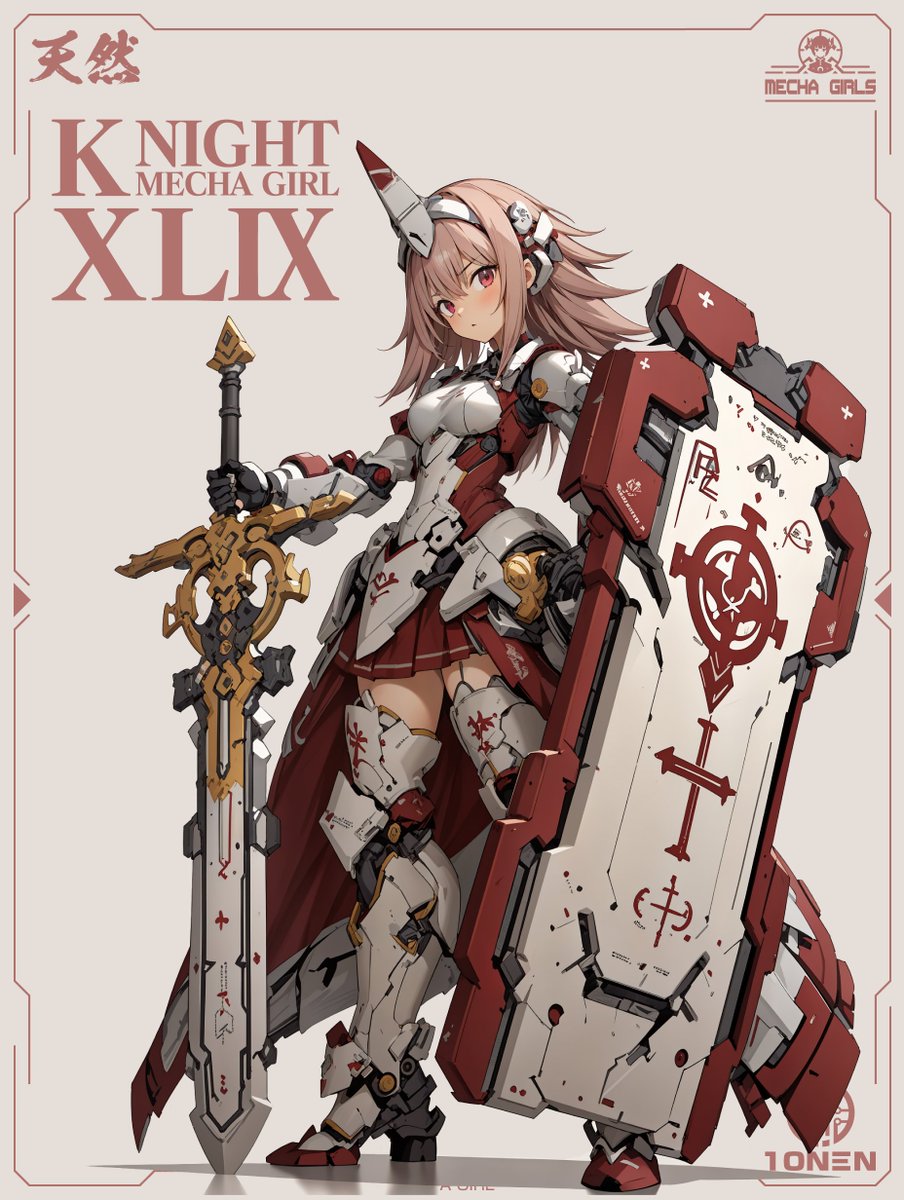 munou_ac's tweet photo. KNIGHT MECHA GIRL No.49 https://t.co/x1w4dbdjCF