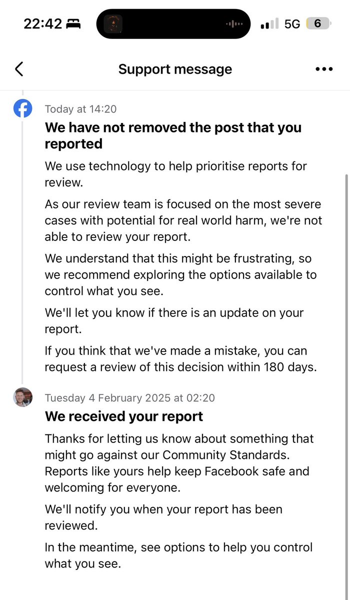 benjaminhasluck's tweet photo. How when I report this hate speech meta isn’t removing it from their platform is beyond crazy! @Meta is racist for allowing this!  @facebook @MarkZuckss #hatespeech #racism #dobetter https://t.co/99TIkzoVxq