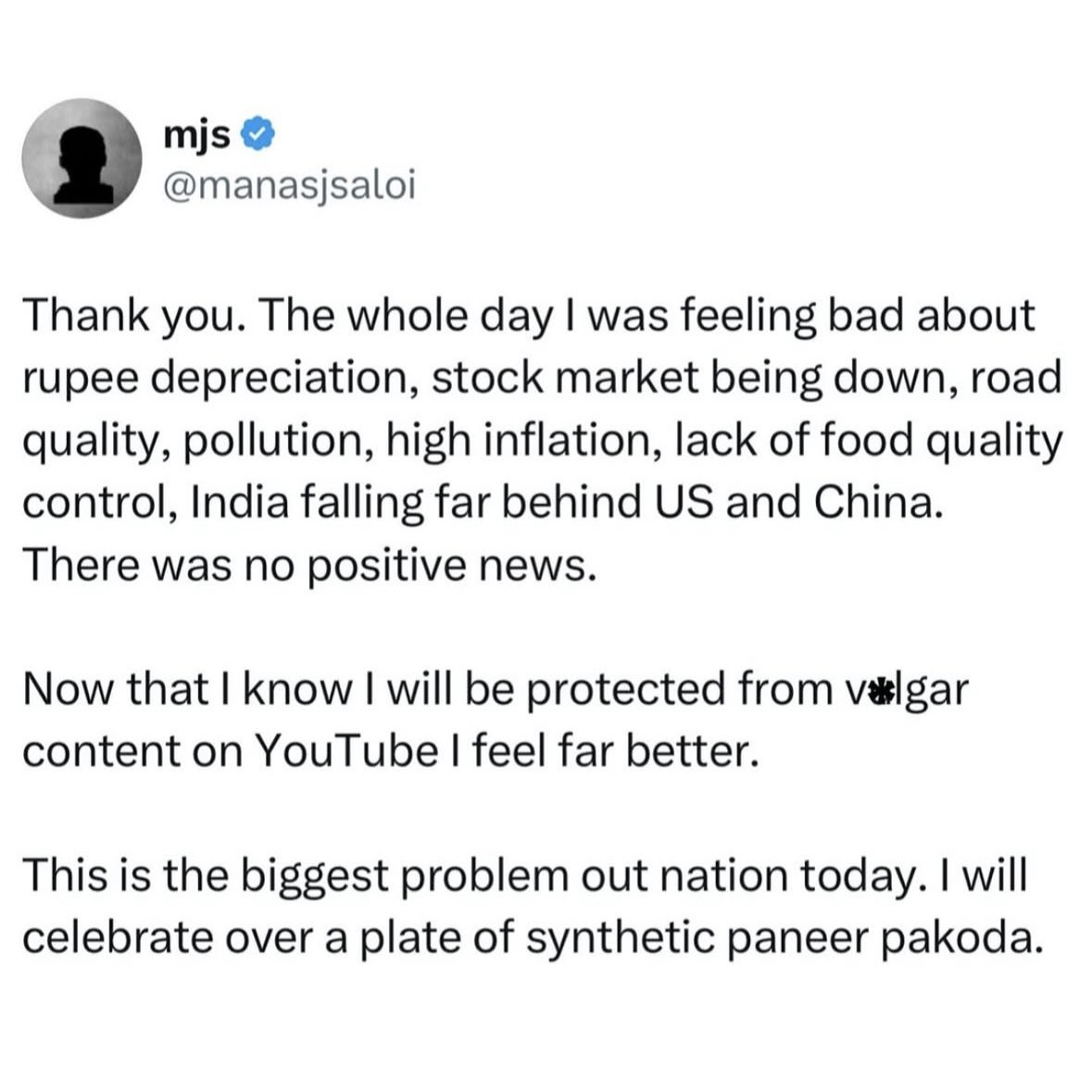 The AQI in North India is bad, let's blame it on the farmers. People are being rowdy and not following rules, let's blame it on movies and shows. There are no jobs, let's not talk about it. But there is a YT vid at the centre of discussion for the political parties.