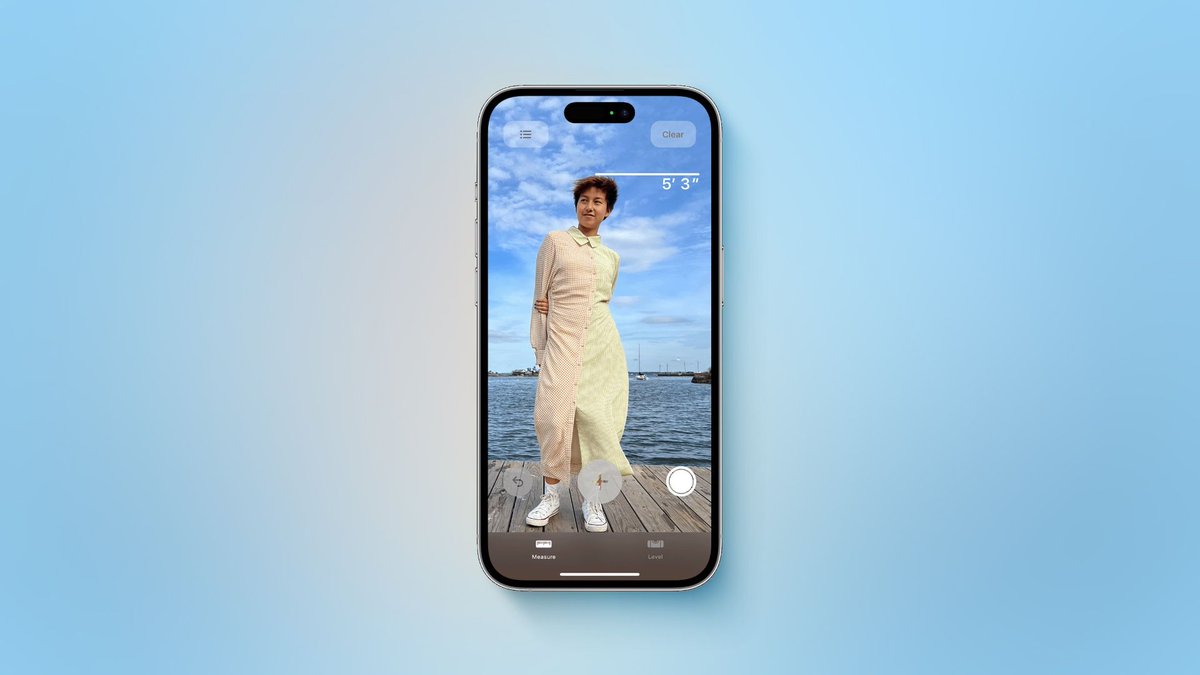 phonecare_com's tweet photo. 📏📱 Wusstest du, dass iPhones mit LiDAR-Scanner die Körpergröße messen? 🤯

So geht’s:
1️⃣ Maßband-App öffnen
2️⃣ Person sichtbar machen
3️⃣ Messung abwarten!

Kompatibel mit iPhone 12 Pro &amp; neuer. 💡

#iPhone #LiDAR #Tech #Apple #Körpergröße #SmartTech https://t.co/RUWc3QUkxF