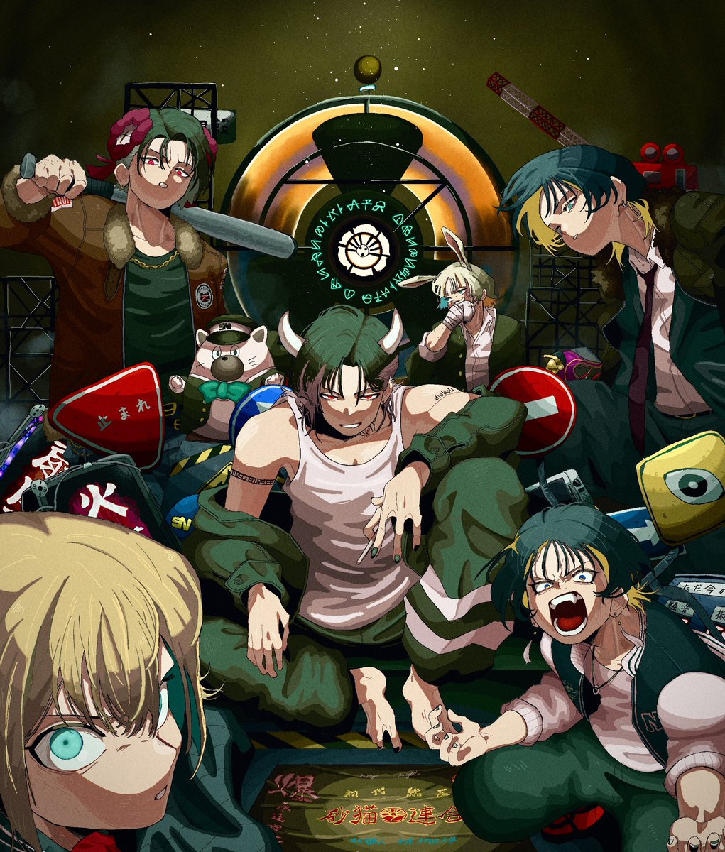 2codaze's tweet image. ⚒️ YAKI YAKI YANKEE ⚒️

#ずとまよファンアート 
#スナネコ建設