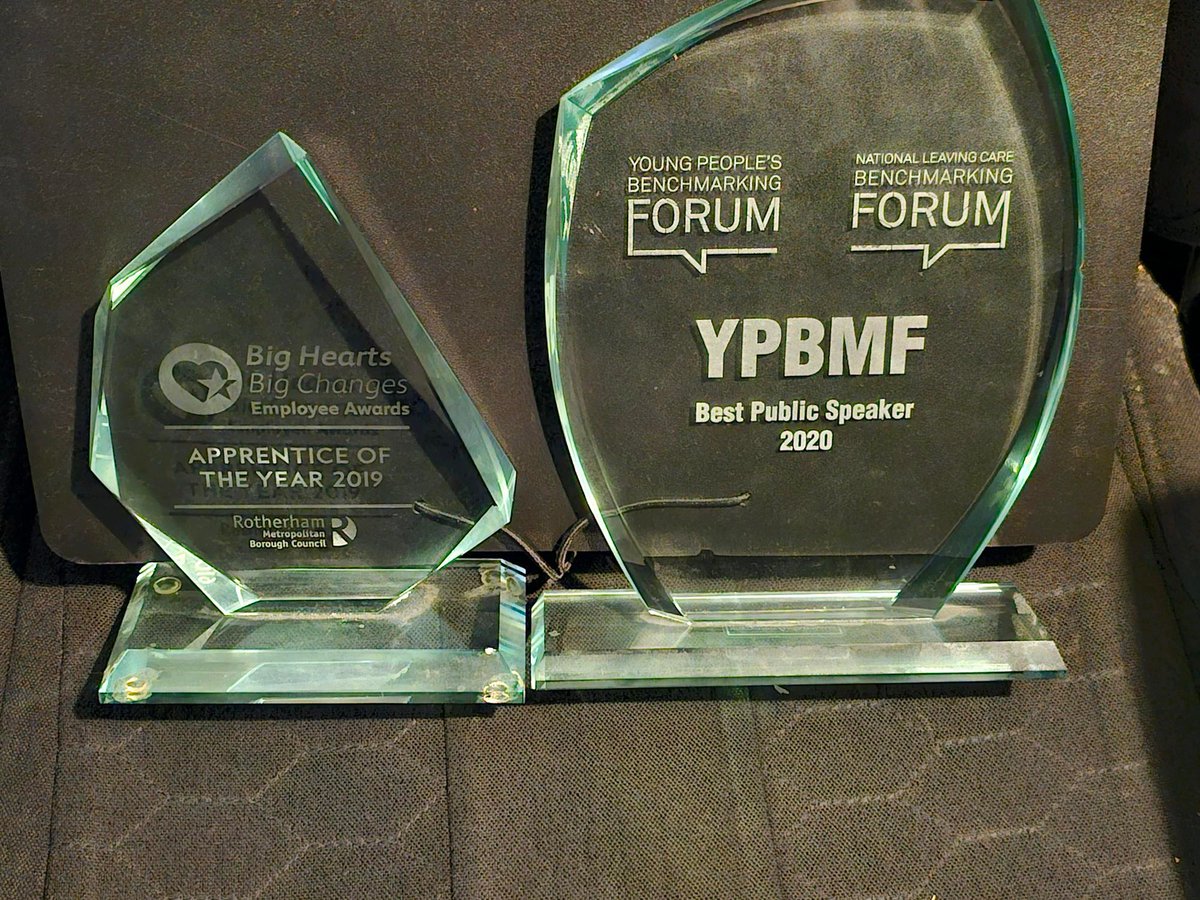 At <a href="/RMBCPress/">Rotherham Council</a>, I developed skills in teamwork, meeting deadlines, and building confidence. In 2019, I won the RMBC Apprentice of the Year Award and, a year later, the Best Public Speaker Award from <a href="/nlcbf/">nlcbf</a>!

#NAW2025 #Apprenticeships #CareLeaversCan