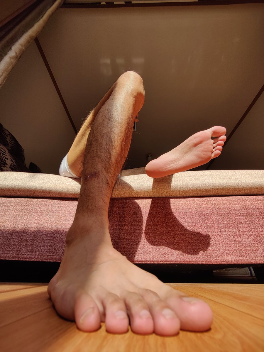 养伤中晒个老图 #光脚