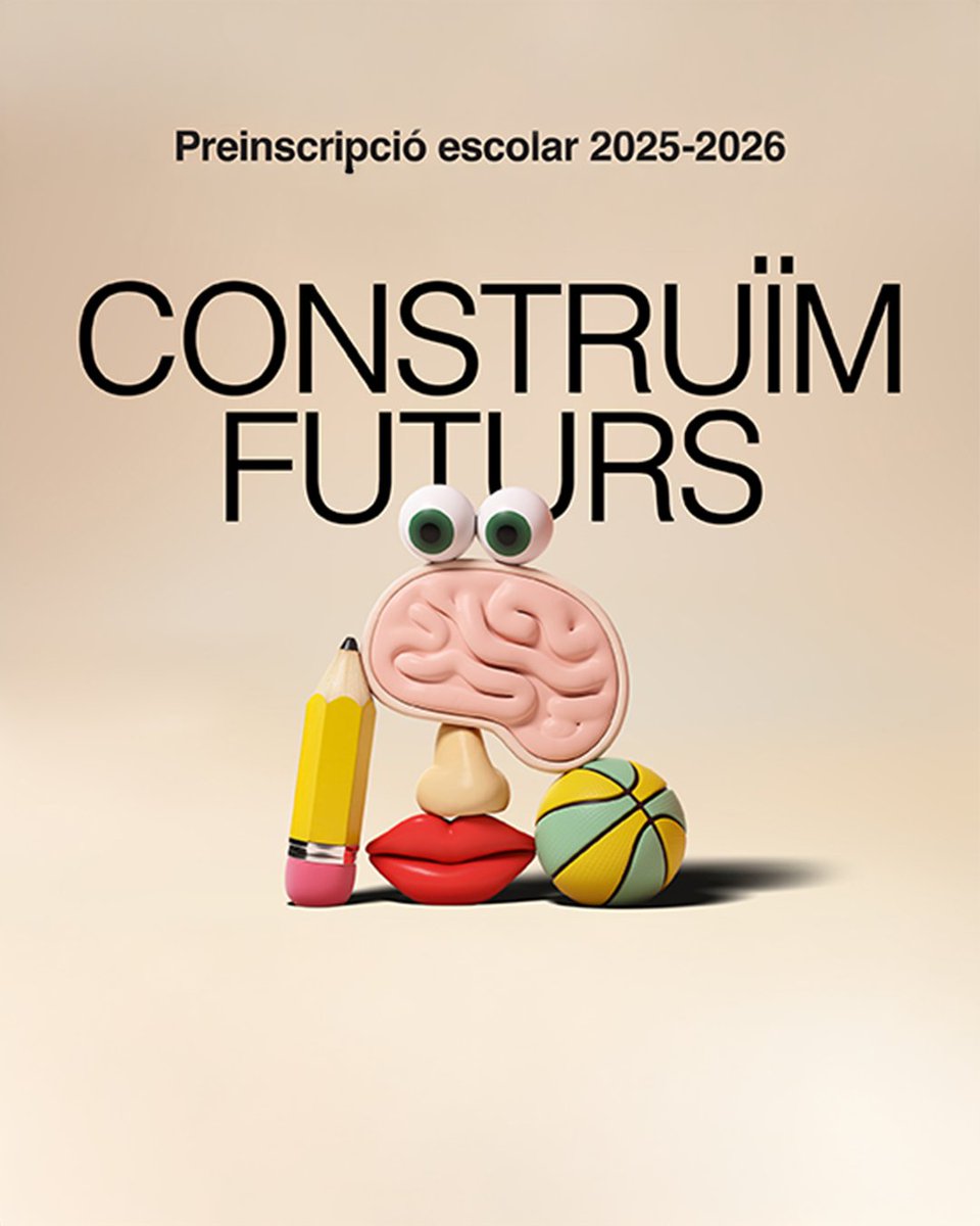 📢 Preinscripció escolar 2025-2026! Ja podeu consultar les dates clau per a educació infantil, ensenyaments obligatoris, batxillerat, música, dansa i ensenyaments artístics superiors. Consulteu l'enllaç!

🔗 preinscripcio.gencat.cat/ca/inici/

#AlsCentres