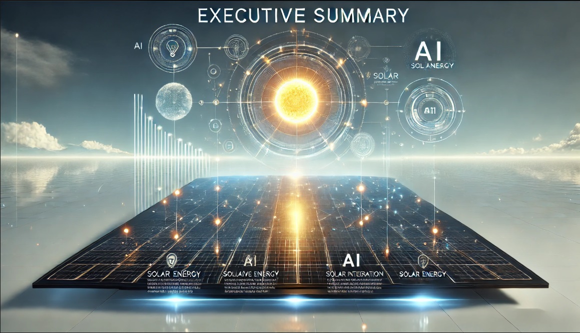 1. Sunai is an innovative project at the intersection of artificial intelligence (AI) and solar energy. Our mission is to revolutionize the solar energy sector by integrating advanced AI technologies to optimize energy production, distribution, and consumption.