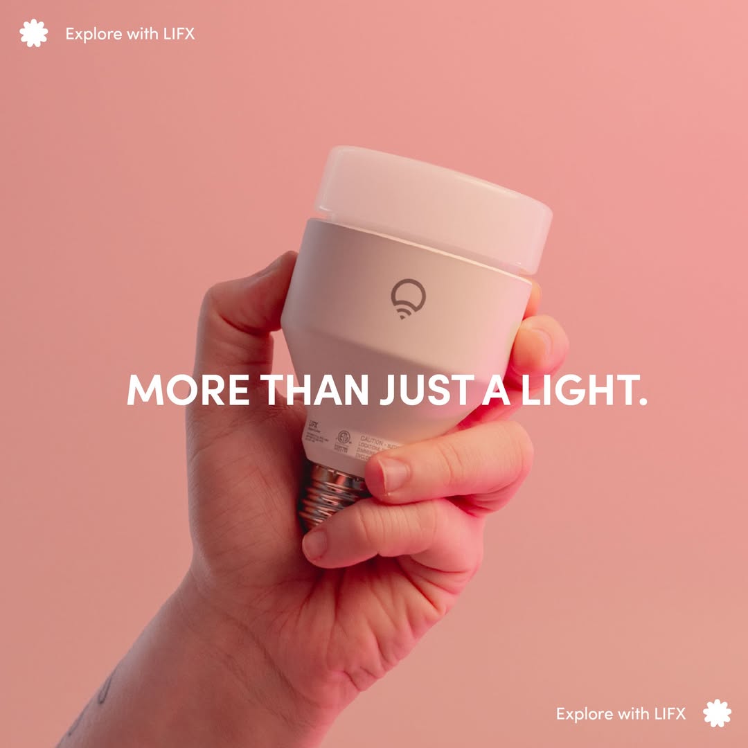 At LIFX we don't make smart lights, we engineer experiences designed to enhance the everyday Our smart lights don't just illuminate a space, they bring them to life whether you're looking to add some color to your space  upgrade your smart home  or wanting more?