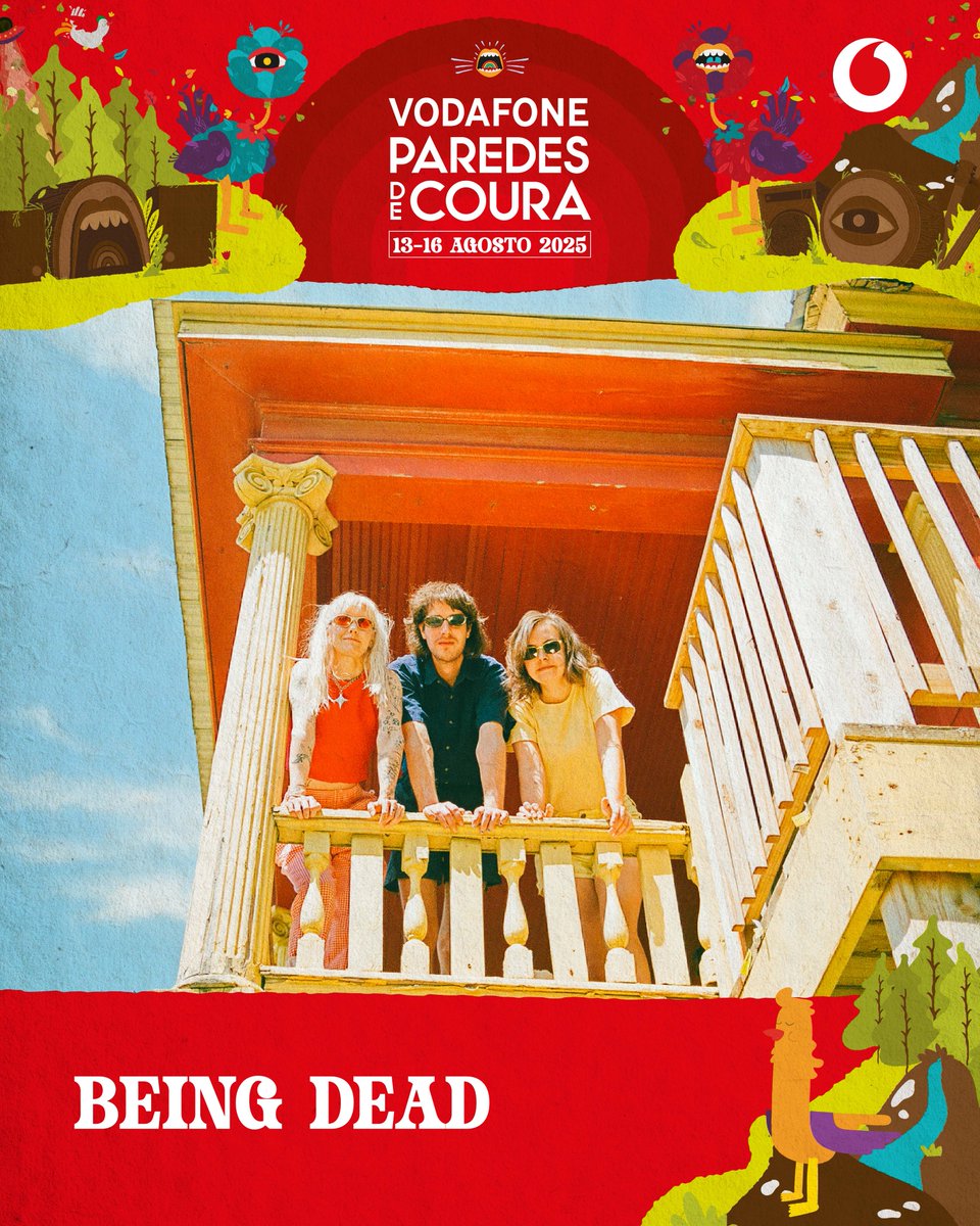 antena3rtp's tweet photo. A mais recente confirmação para o #VodafoneParedesdeCoura são os 𝙖𝙢𝙚𝙧𝙞𝙘𝙖'𝙨 𝙨𝙬𝙚𝙚𝙩𝙝𝙚𝙖𝙧𝙩𝙨 #BeingDead. Descobre tudo no #DomínioPúblico ou sempre em https://t.co/ZTjMotyltf.
🎧https://t.co/9RZ9sftyly https://t.co/TTKXSDLYce
