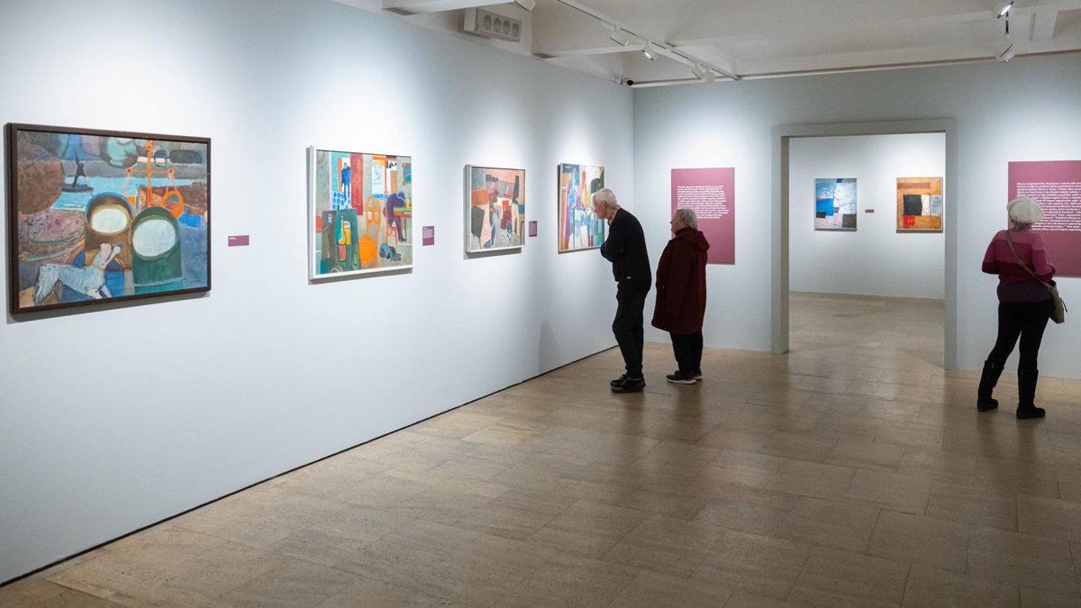 Poslední komentovaná prohlídka výstavy Jiří Patera (1924-2003). Retrospektiva - čtvrtek 27. 2. 17:00 Masné krámy. Výstavou provází její autor Marcel Fišer.