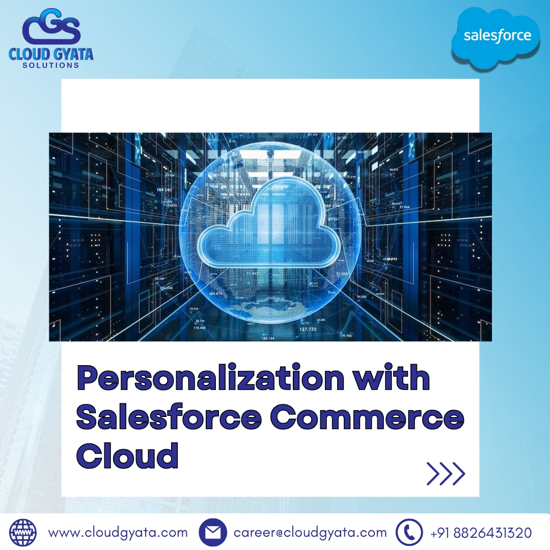 cloudgyata's tweet image. 🚀 Boost sales with AI-driven personalization in Salesforce Commerce Cloud! Engage shoppers, increase conversions & build loyalty with smart shopping experiences. #CloudGyataSolutions #EcommerceGrowth #SalesforceCommerce.