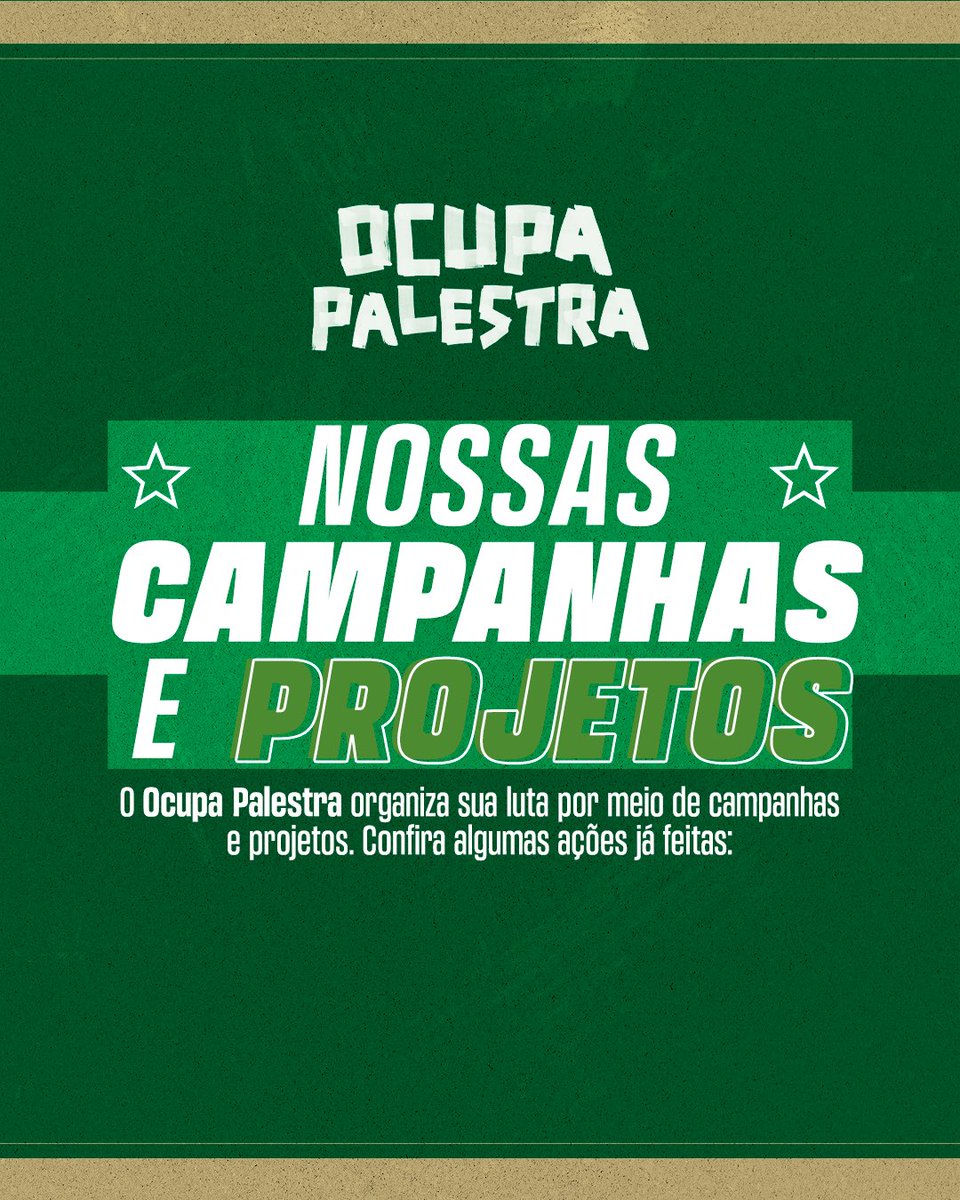 Estamos em período de campanha para o Conselho Deliberativo, buscamos aumentar nossa participação para termos mais força para nossas propostas!

No entanto é necessário dizer que nossa atuação é contínua, não acontece apenas neste período. Segue o 🧶