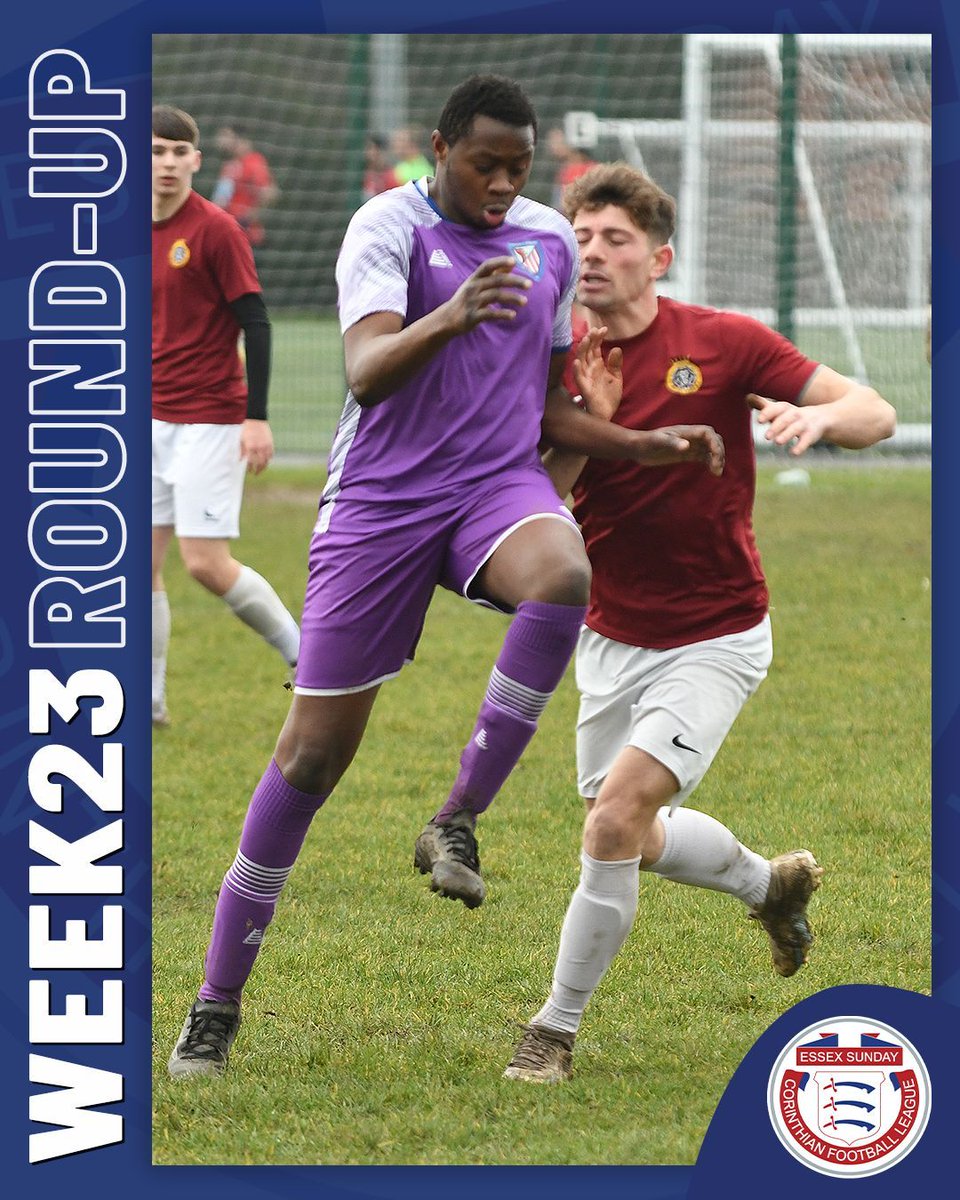 EssexCorinthian's tweet image. 𝙒𝙀𝙀𝙆𝙇𝙔 𝙍𝙊𝙐𝙉𝘿-𝙐𝙋 / #Week23

Review of all the surviving #Corinthian league &amp;amp; cup football action from the weekend, including the 1st cup finalists confirmed

𝘙𝘦𝘢𝘥 𝘔𝘰𝘳𝘦 ➡️ buff.ly/4aWhKWj