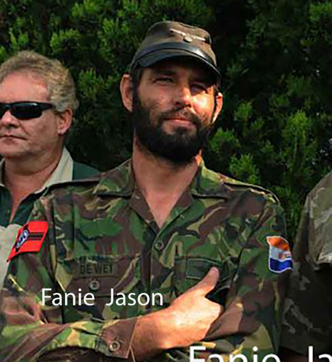 Dithuli's tweet image. These are white farmers that Trump and Musk support.