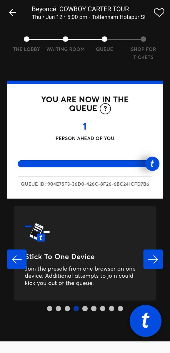 SneakerCollectz's tweet photo. @TicketmasterCS WTF? Waited 20mins, 1 person away and then said no longer in line on this device when im only using 1 device and booted me to back of the queue?! What a joke https://t.co/7YgYxuFyno