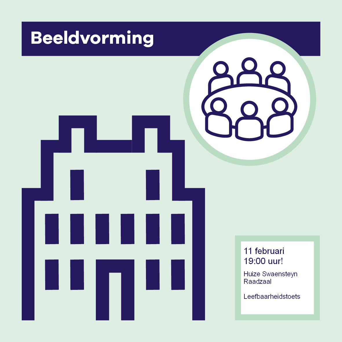Vanavond bij Beeldvorming (Huize Swaensteyn, Raadzaal): Ruimtelijke initiatieven in relatie tot de LER (leefbaarheidstoets).
De bijeenkomst is live te volgen via lv.bestuurlijkeinformatie.nl.