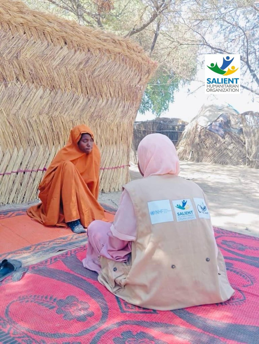 Salient Humanitarian Organization -SHO  site facilitators at Elmiskin camp, Jere LGA, Borno State, monitored the distribution of essential Non-Food Items (NFIs) by BOWDIE.

Additionally, Salient team conducted door-to-door sensitization on personal and environmental hygiene....