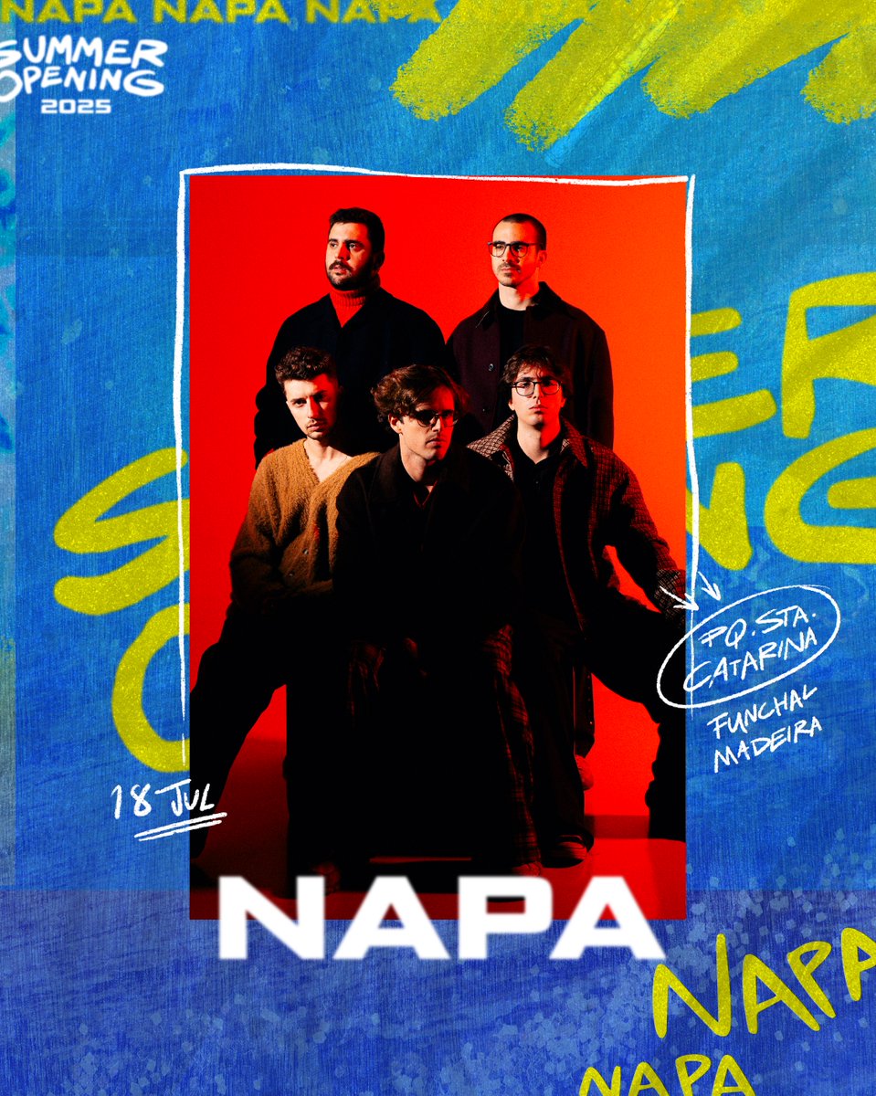Olhem à janela. Os Napa estão a chegar a casa. 🏡💙

🎫 Compra já o teu bilhete em summeropening.pt ou nos locais habituais.
-
#SO2025 #NAPA