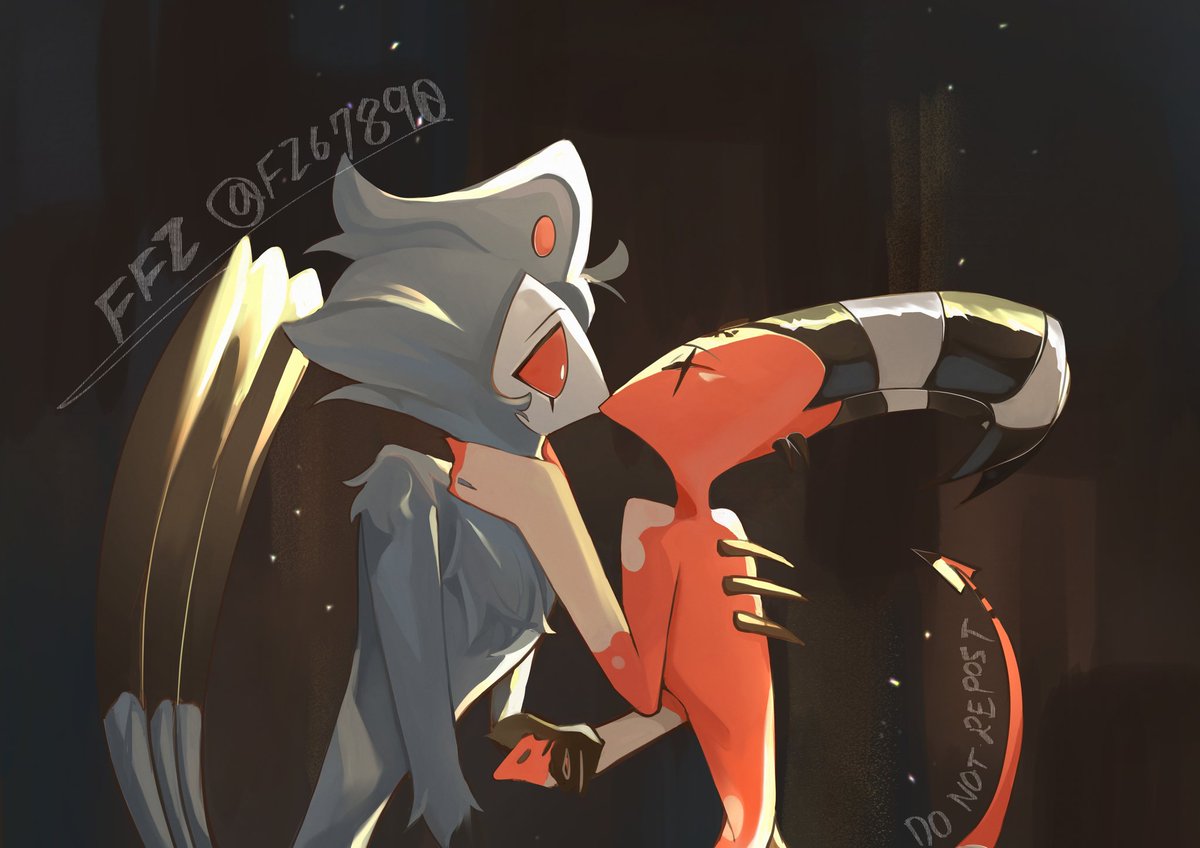 💞
#Blitzo #Stolas #Stolitz 
#HelluvaBoss #HelluvaBossFanart