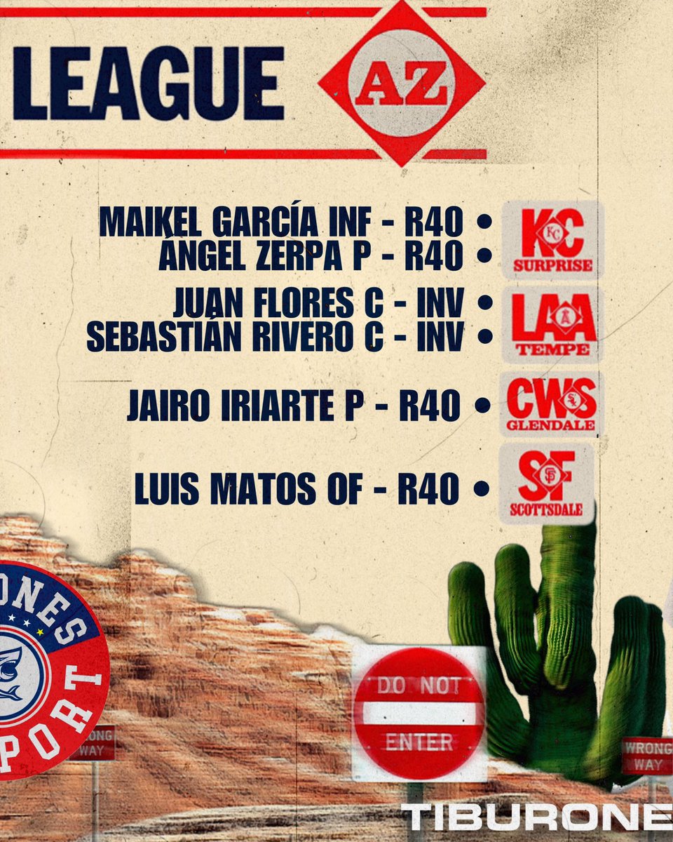 TiburonesReport's tweet image. Los Tiburones dicen presente en el #SpringTraining25 🦈⚾️🇻🇪

Pa’Encima muchachos, mucho éxito. 🦈💪🏼

R40: Roster de 40.
INV: No está en R40 pero recibió invitación al campo de entrenamiento. 

#TiburonesReport