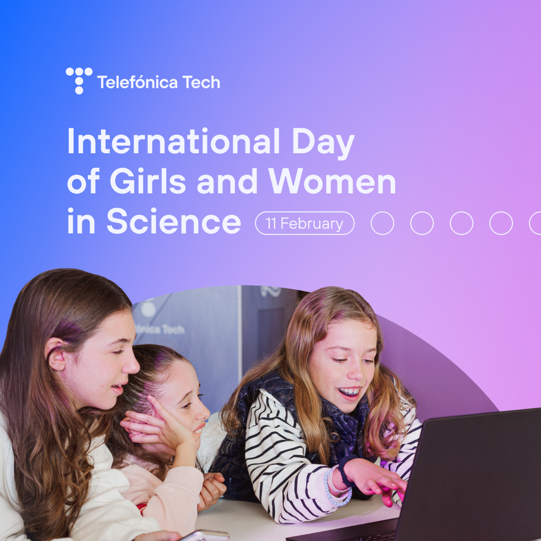TefTech_EN's tweet photo. Today, on the International Day of Women and Girls in Science, we celebrate the women shaping the future of tech. 🌍🔬 Diversity drives innovation, let’s keep breaking barriers. 💜

#WomenWithTech #ChangeWithTech https://t.co/j8WQgP8e6M